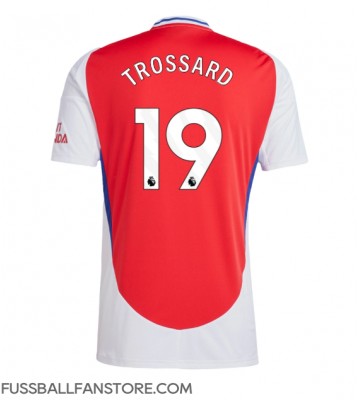 Arsenal Leandro Trossard #19 Replik Heimtrikot 2024-25 Kurzarm